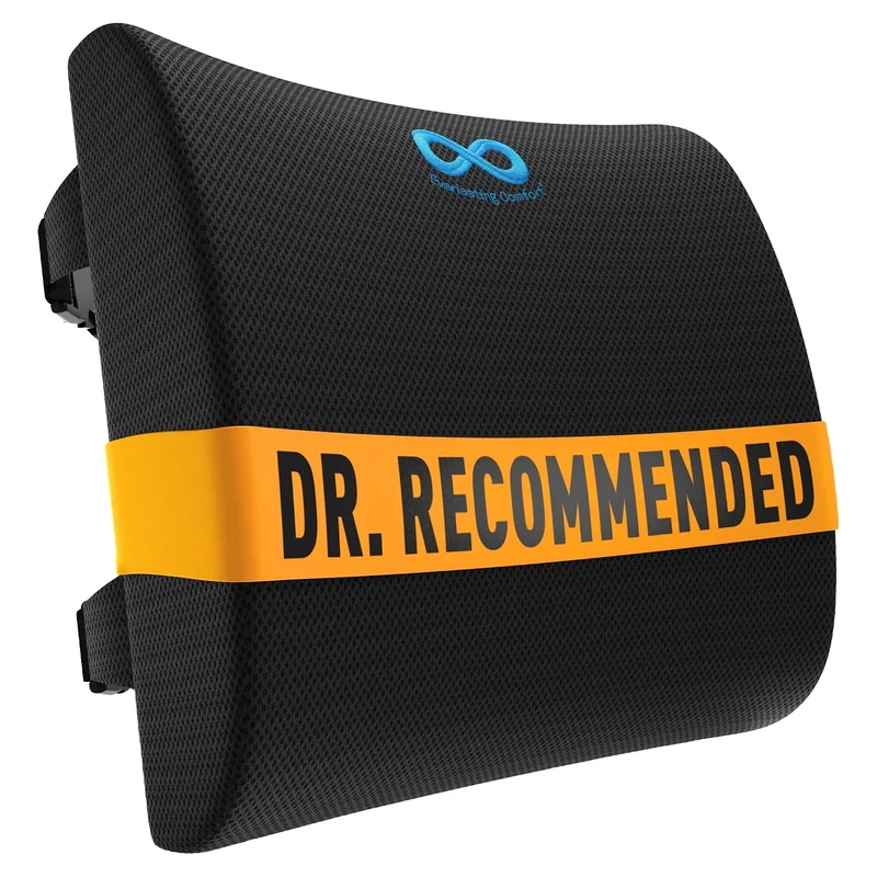 Everlasting Comfort The Original Lumbar Support Pillow for Office Chair